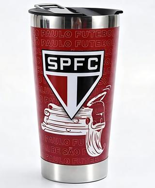 Copo Térmico Personalizado Time C/ Tampa E Abridor 04