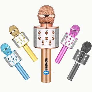 Microfone Karaokê S Fio Bluetooth Speaker Cor Sortidas