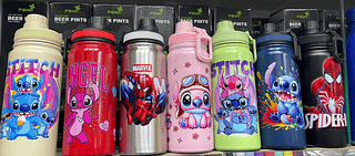 Garrafa termica PERSONAGEM INFATIL-600ML