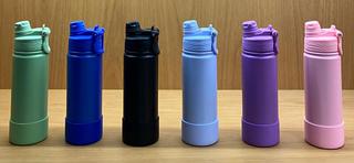 garrafa dois bico com canudo 800ml stanley