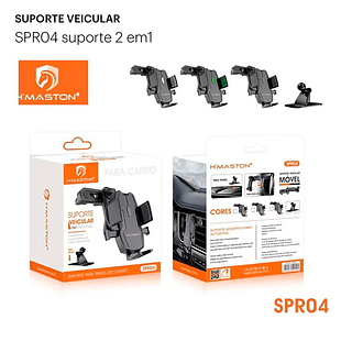 suporte veicular SPR0 2 em 1