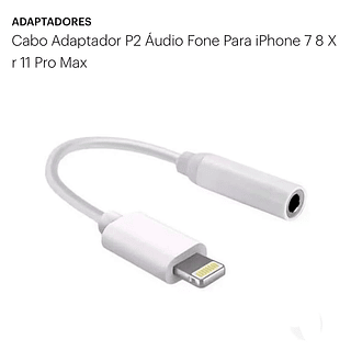 cabo adaptador P2