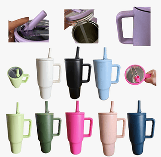 Copo 1,200 LISO-tampa fechada com bico