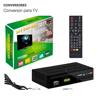 conversor para tv