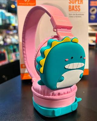 fone Bluetooth infantil DINO