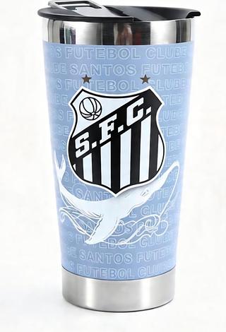 Copo Térmico Personalizado Time C/ Tampa E Abridor 06
