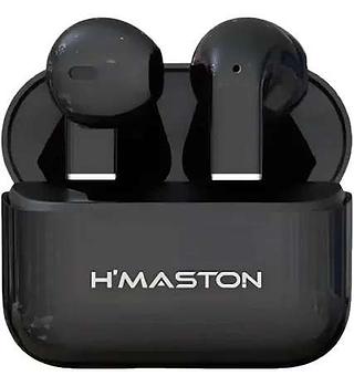 mini Fone De Ouvido Bluetooth 5.4 Com Microfone preto/branco