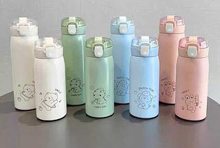 garrafa Com Canudo Térmica Infantil 500ML