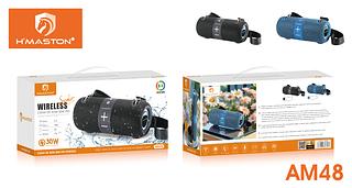 Caixa de Som H'maston 30W Bluetooth Portátil com Luzes LED