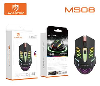 mouse regarregavel sem fio Bluetooth RGB