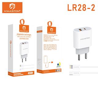 Carregador H'maston Lr28-2 Usb A+c 50 W