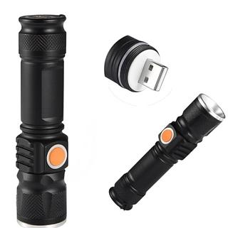 Lanterna Recarregável Usb Led