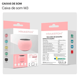 caixa de som M3