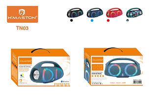 Caixa de Som H'Maston Bombox 40w*2 com led