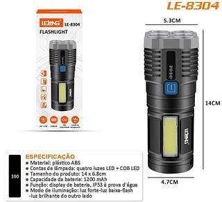 LANTERNA Modo de iluminacäo:uz forte-luz baixa-flash