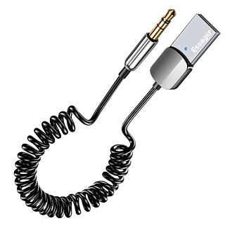 USB Receptor Bluetooth Carro Adaptador Aux 3.5 Mm