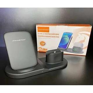 Base de carregamento sem fio 3 em 1 turbo ultra