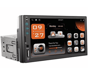 MULTIMÍDIA TOUCH SCREEN 7POLEGADA 1 DIN COM CARPLAY SEM FIO