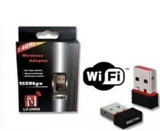 Mini Adaptador Wi-Fi wireless USB