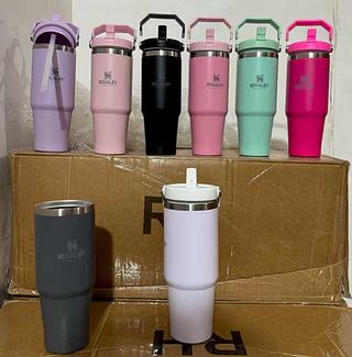 Garrafa Térmica 900ML Com Alça Flip Aço Inoxidável