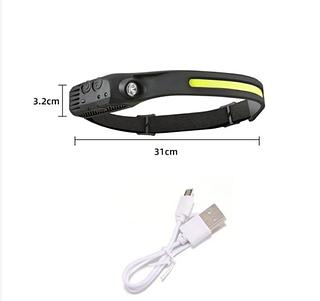 Lanterna de Cabeça Recarregável Led