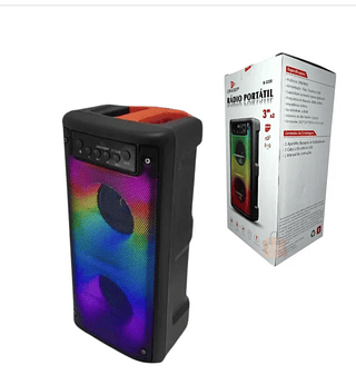 Caixa de Som Bluetooth 20W - Grasep - D-3208 Knup