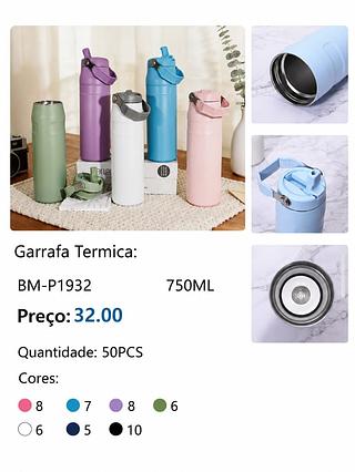 Garrafa Térmica Aerolight Flip 750ml