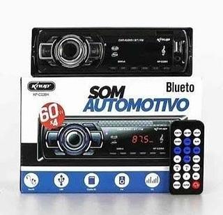 Automotivo KNUP COM Bluetooth Com Visor Mp3/ Sd/ Am/ Fm/ Usb 60w×4