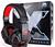 Fone de ouvido gamer Headset Com Iluminação e Microfone Pro KP-397