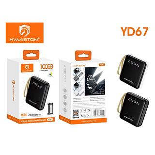 mini Carregador Portátil 4 Cabos 10000mAh com indicador LED inteligente